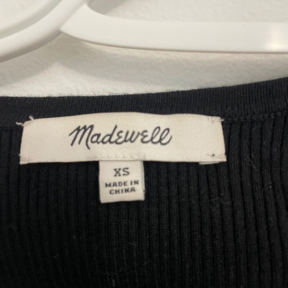 Madewell black long sleeve - Picture 2 of 4